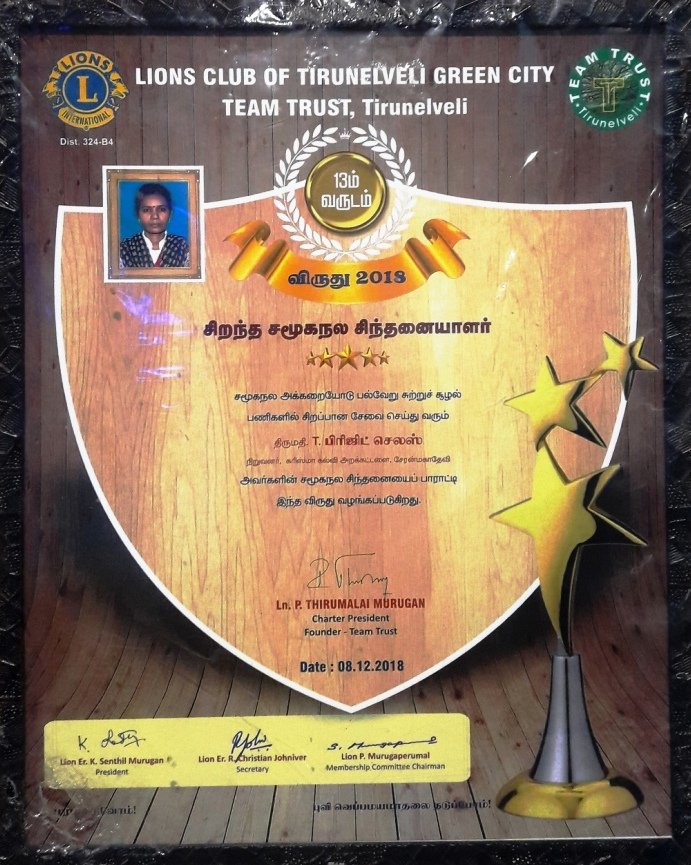 Best Social Thinker Award
